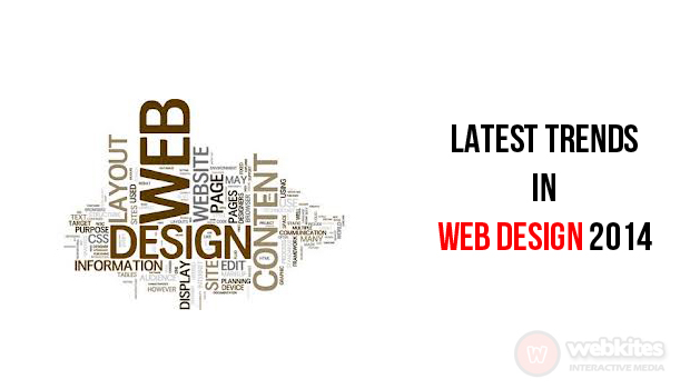 latest trends in web design 2014