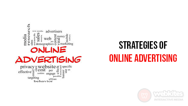 Strategies of online advertising.
