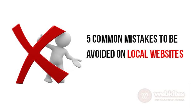 5 Common mistakes to be avoided on local websites.