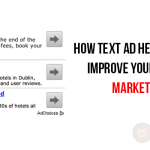 How text ads help you to improve your results in online marketing?